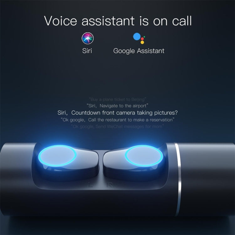 JAKCOM TWS Bluetooth 5.0 Multi-function Waterproof Wireless Bluetooth Headset(Black) - TWS Earphone by JAKCOM | Online Shopping South Africa | PMC TechLife | Buy Now Pay Later Mobicred