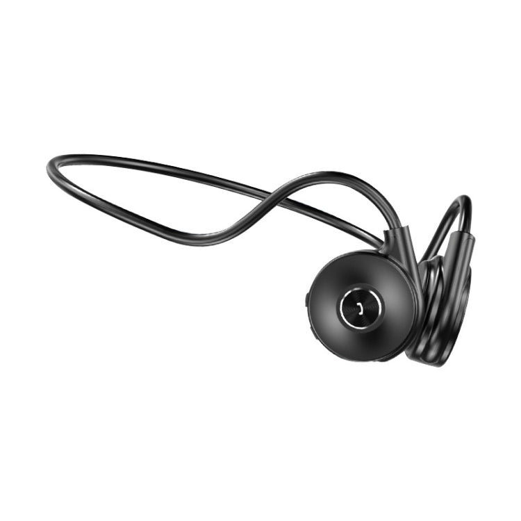 M-1 Back-mounted Touch Noise Reduction Bone Conduction Bluetooth Earphone with Detachable Microphone (Black) - Headset & Headphone by PMC TechLife | Online Shopping South Africa | PMC TechLife
