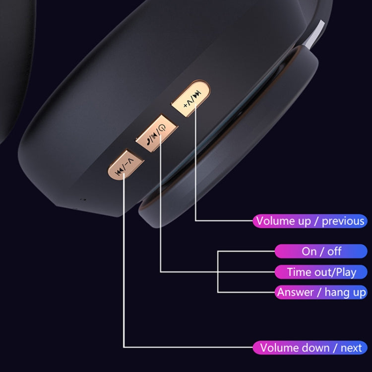 07S Folding Sports Computer Games Wireless Bluetooth V5.0 Headset with Mic (White) - Headset & Headphone by PMC TechLife | Online Shopping South Africa | PMC TechLife