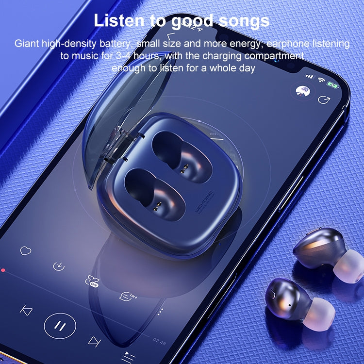 WK SHQ Series VB01 True Wireless Stereo Bluetooth 5.0 Earphone (Blue) - Bluetooth Earphone by WK | Online Shopping South Africa | PMC Jewellery | Buy Now Pay Later Mobicred