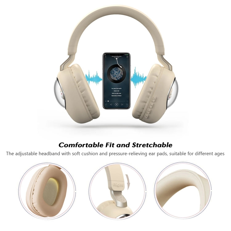 B4 RGB Cartoon Stereo Headset Wireless Bluetooth Headphones (Blue) - Headset & Headphone by PMC TechLife | Online Shopping South Africa | PMC TechLife