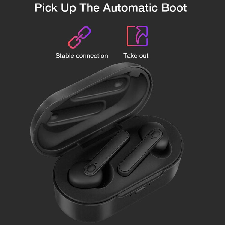 DT-5 IPX Waterproof Bluetooth 5.0 Wireless Bluetooth Earphone with Magnetic Charging Box, Support Call & Power Bank Function(Pink) - Bluetooth Earphone by PMC TechLife | Online Shopping South Africa | PMC TechLife