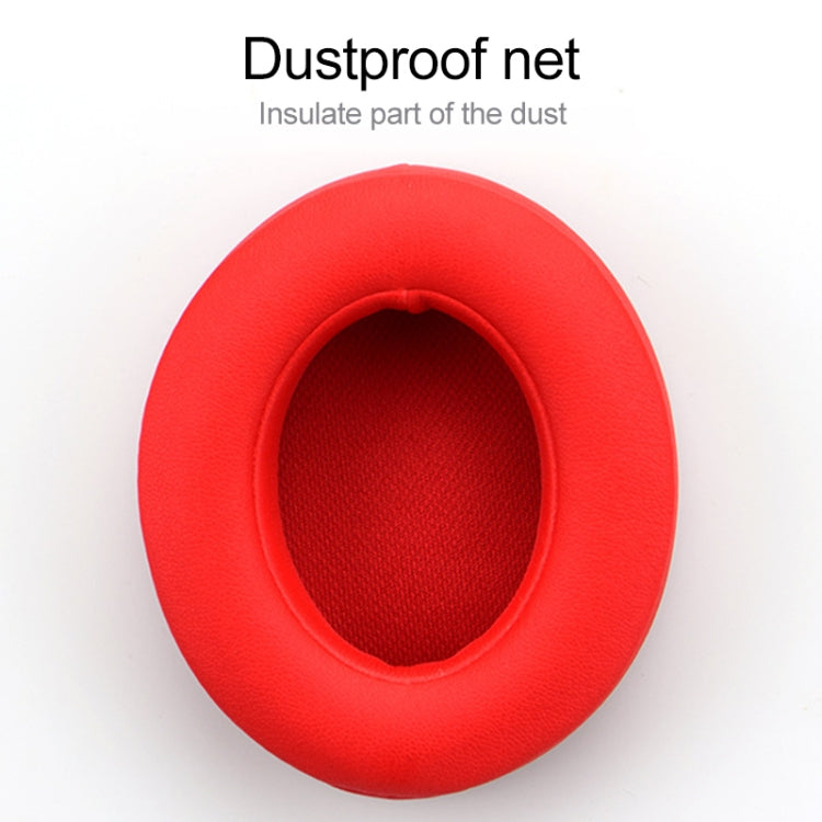 1 Pair Sponge Headphone Protective Case for Beats Studio2.0 / Studio3 (Red) - Earmuff & Pad by PMC TechLife | Online Shopping South Africa | PMC TechLife