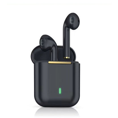 J18 Bluetooth 5.0 TWS Wireless Binaural Bluetooth Earphone with Charging Box(Black) - TWS Earphone by PMC Jewellery | Online Shopping South Africa | PMC Jewellery