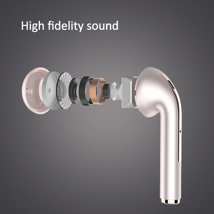 T&G J18 Bluetooth 5.1 TWS Wireless Binaural Bluetooth Earphone with Charging Box (Rose Gold) - free shipping - PMC TechLife - Order now!