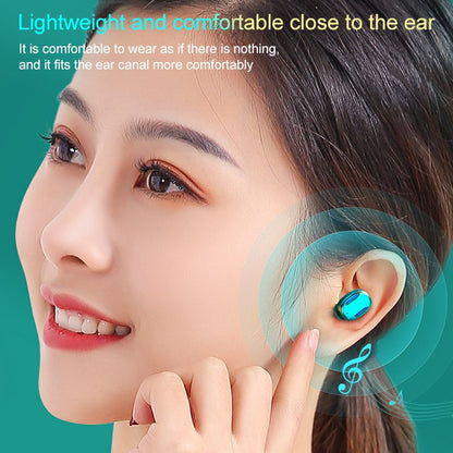 A22 English Version Pull-out Digital Display Bluetooth Earphone with Magnetic Charging Box, Support Touch Light & Power Bank (White) - Bluetooth Earphone by PMC Jewellery | Online Shopping South Africa | PMC Jewellery