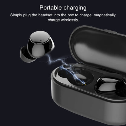 X9S TWS Bluetooth V5.0 Stereo Wireless Earphones with LED Charging Box(Black) - TWS Earphone by PMC Jewellery | Online Shopping South Africa | PMC Jewellery