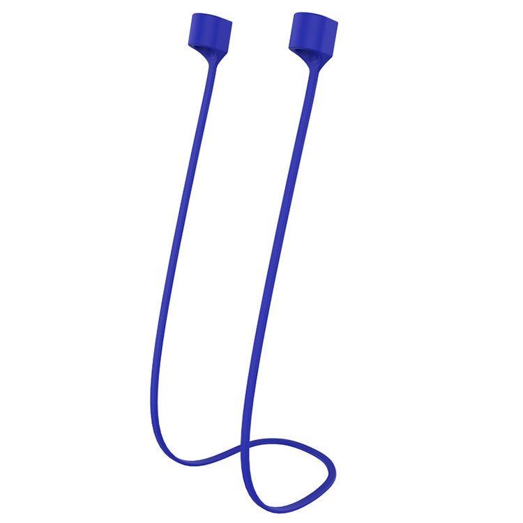 Wireless Bluetooth Headset Anti-lost Rope Magnetic Silicone Lanyard for Apple AirPods 1 / 2(Blue) - Anti-lost & Holder by PMC TechLife | Online Shopping South Africa | PMC TechLife