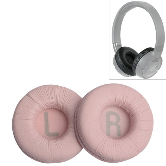 2 PCS For JBL Tune 600BTNC / T500BT / T450BT Earphone Cushion Cover Earmuffs Replacement Earpads with Mesh(Pink) - Earmuff & Pad by PMC Jewellery | Online Shopping South Africa | PMC Jewellery