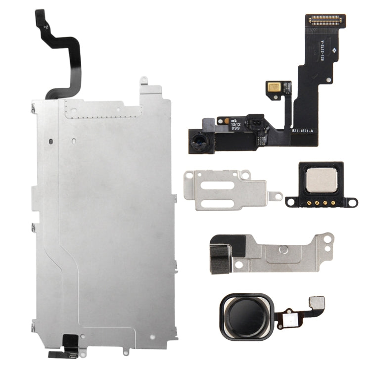 6 in 1 for iPhone 6 LCD Repair Accessories Part Set(Black) - free shipping - PMC TechLife - Order now!