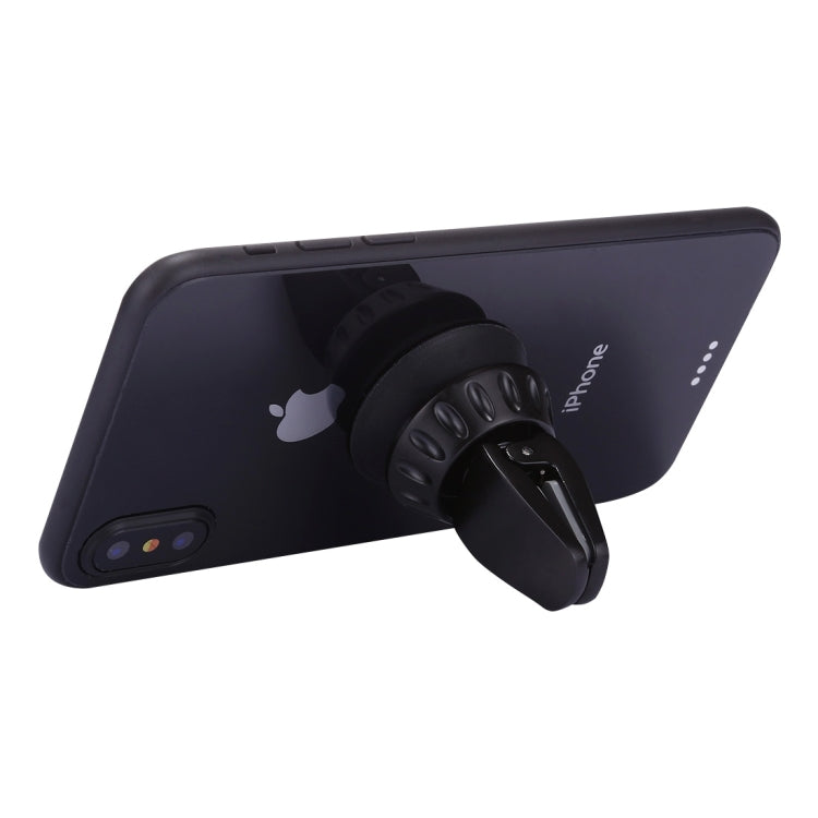 Silicone Sucker Universal Car Air Vent Phone Holder Stand Mount , For iPhone, Samsung, Sony, Lenovo, HTC, Huawei, and other Smartphones(Black) - Car Holders by PMC Jewellery | Online Shopping South Africa | PMC Jewellery
