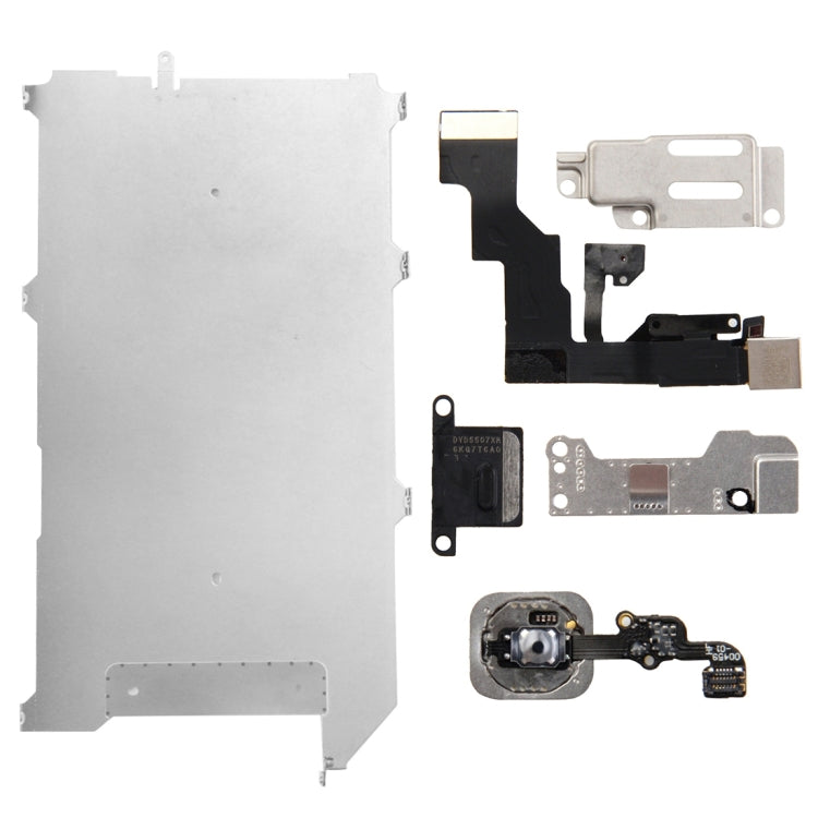 6 in 1 for iPhone 6s Plus LCD Repair Accessories Part Set(White) - iPhone 6S/6S Plus Parts by PMC TechLife | Online Shopping South Africa | PMC TechLife