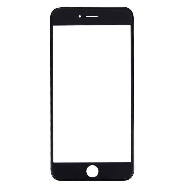 Front Screen Outer Glass Lens with Front LCD Screen Bezel Frame & OCA Optically Clear Adhesive for iPhone 6s Plus(Black) - free shipping - PMC TechLife - Order now!