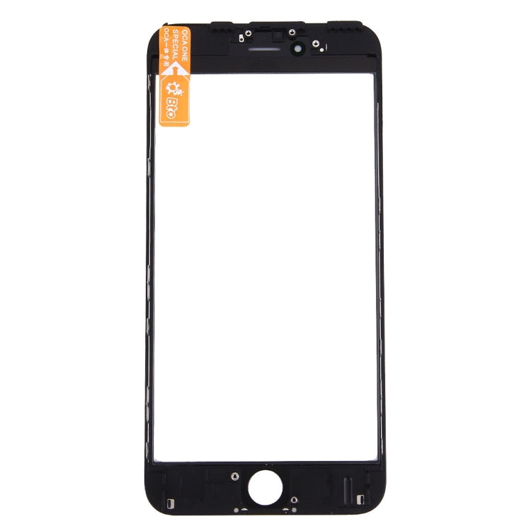 Front Screen Outer Glass Lens with Front LCD Screen Bezel Frame & OCA Optically Clear Adhesive for iPhone 6s Plus(Black) - free shipping - PMC TechLife - Order now!