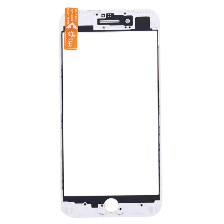 Front Screen Outer Glass Lens with Front LCD Screen Bezel Frame & OCA Optically Clear Adhesive for iPhone 6s Plus(White) - iPhone 6S/6S Plus Parts by PMC Jewellery | Online Shopping South Africa | PMC Jewellery