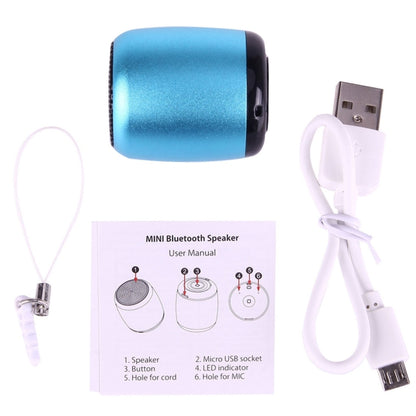 A1 Mini Bluetooth Speaker, Support Hands-free Call & Photo Remote Shutter & TWS Function(Blue) - Mini Speaker by PMC Jewellery | Online Shopping South Africa | PMC Jewellery