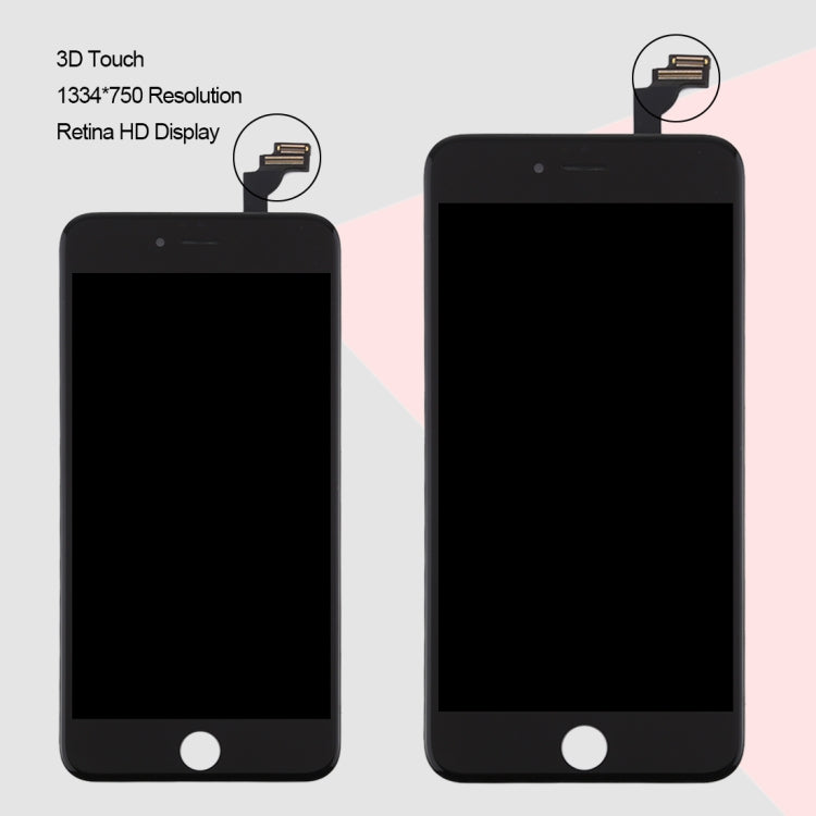 Original LCD Screen for iPhone 6 Plus Digitizer Full Assembly (White) - free shipping - PMC TechLife - Order now!