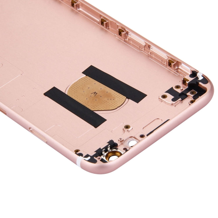 5 in 1 for iPhone 6s (Back Cover + Card Tray + Volume Control Key + Power Button + Mute Switch Vibrator Key) Full Assembly Housing Cover(Rose Gold) - iPhone 6S/6S Plus Parts by PMC Jewellery | Online Shopping South Africa | PMC Jewellery