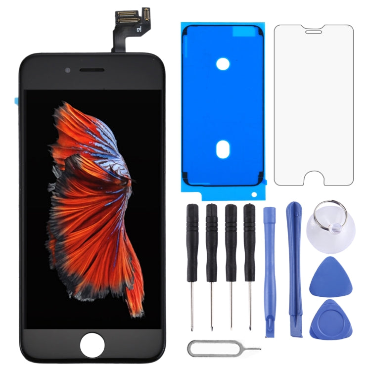TFT LCD Screen for iPhone 6s Digitizer Full Assembly with Front Camera (Black) - free shipping - PMC TechLife - Order now!