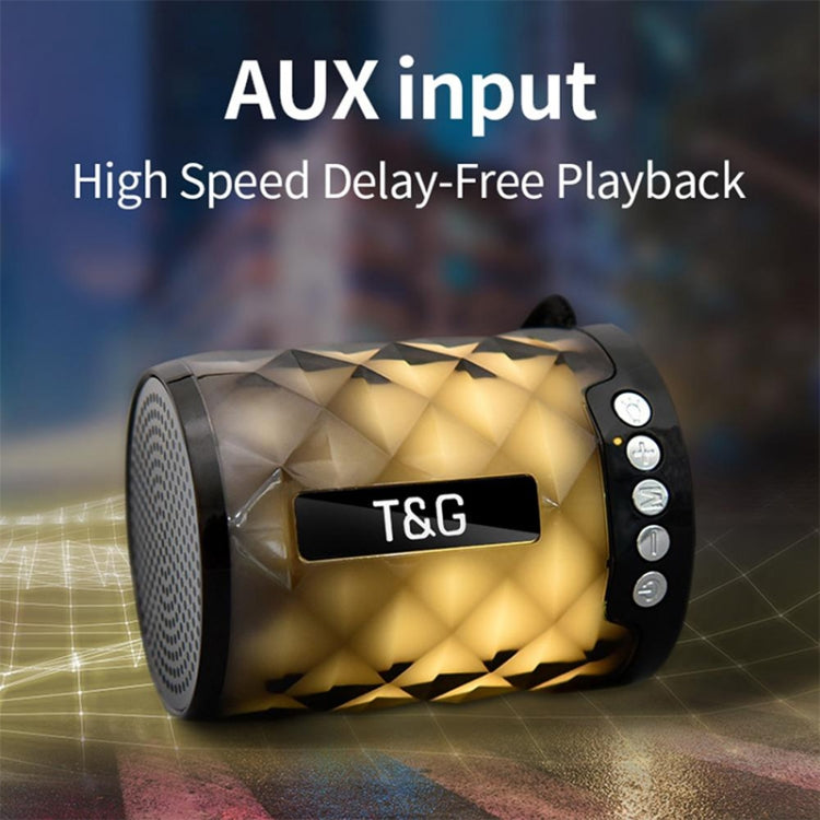 T&G TG155 Bluetooth 4.2 Mini Portable Wireless Bluetooth Speaker with Colorful Lights(Green) - Mini Speaker by T&G | Online Shopping South Africa | PMC TechLife | Buy Now Pay Later Mobicred