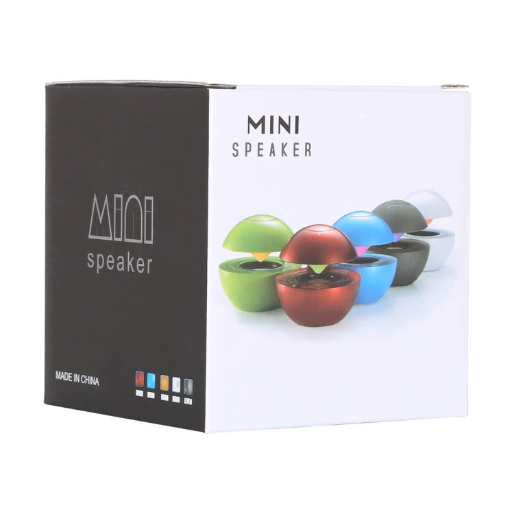 BT-118 Mini Wireless Bluetooth Speaker with Breathing Light, Support Hands-free / TF Card / AUX(White) - Mini Speaker by PMC TechLife | Online Shopping South Africa | PMC TechLife