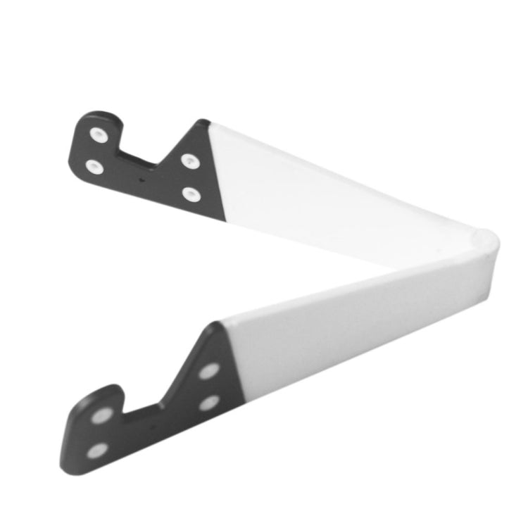 V Shape Universal Mobile Phone Tablet Bracket Holder (White) - Desktop Holder by PMC TechLife | Online Shopping South Africa | PMC TechLife