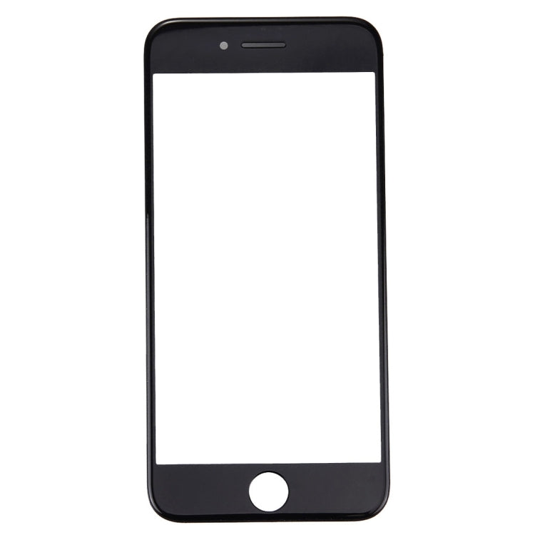 Front Screen Outer Glass Lens with Front LCD Screen Bezel Frame for iPhone 7 (Black) - free shipping - PMC TechLife - Order now!