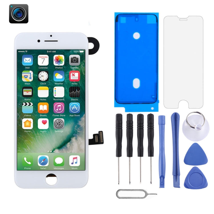 TFT LCD Screen for iPhone 7 with Digitizer Full Assembly include Front Camera (White) - LCD Screen by PMC Jewellery | Online Shopping South Africa | PMC Jewellery