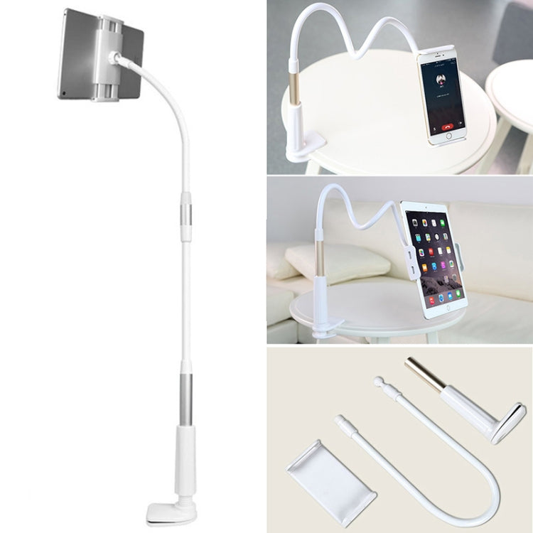 UBN-20 Universal 360 Degrees Rotating Detachable Three-stage Lazy Bracket Mobile Phone / Tablet Desktop Bracket (Silver) - Desktop Holder by PMC TechLife | Online Shopping South Africa | PMC TechLife