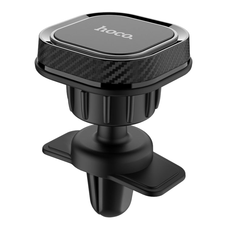 Hoco CA52 Intelligent Series Air Outlet In-car Holder (Black) - Universal Car Holders by hoco | Online Shopping South Africa | PMC Jewellery | Buy Now Pay Later Mobicred