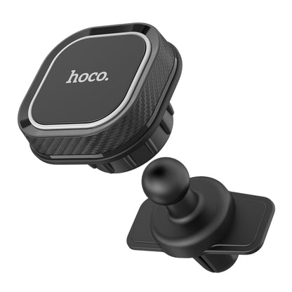 Hoco CA52 Intelligent Series Air Outlet In-car Holder (Black) - Universal Car Holders by hoco | Online Shopping South Africa | PMC Jewellery | Buy Now Pay Later Mobicred