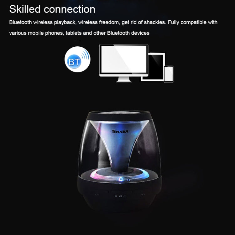 SHABA VS-18 Bluetooth 4.2 Multi-function Portable Small Magic Lamp Colorful Wireless Bluetooth Speaker (Blue) - Mini Speaker by PMC TechLife | Online Shopping South Africa | PMC TechLife