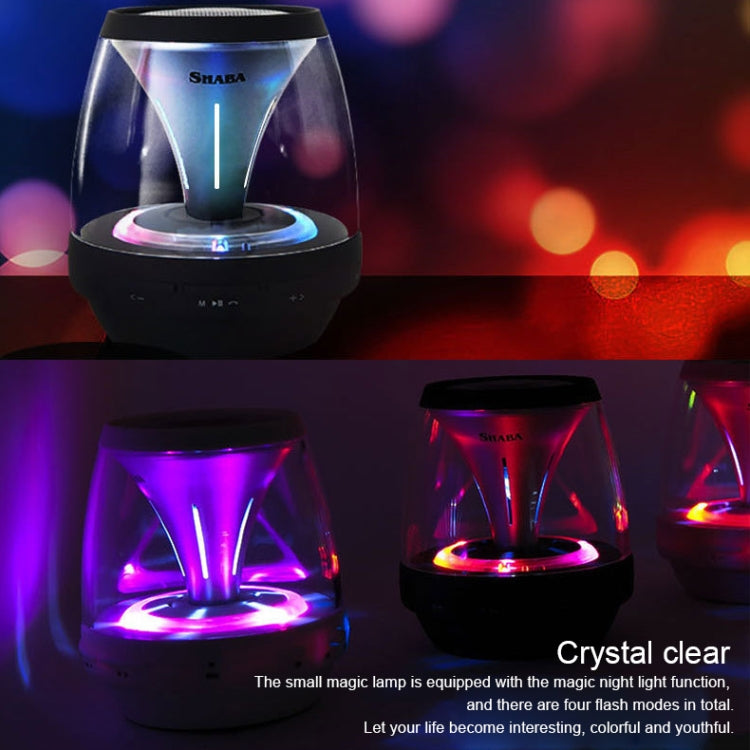 SHABA VS-18 Bluetooth 4.2 Multi-function Portable Small Magic Lamp Colorful Wireless Bluetooth Speaker (Pink) - Mini Speaker by PMC TechLife | Online Shopping South Africa | PMC TechLife