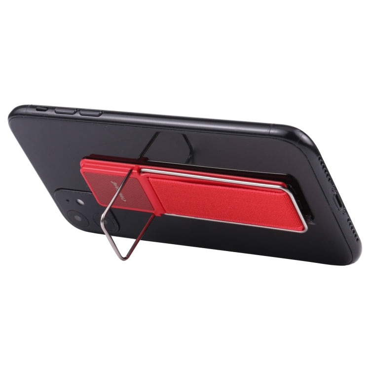 cmzwt CPS-030 Adjustable Folding Magnetic Mobile Phone Holder Bracket with Grip (Red) - Hand-Sticking Bracket by PMC TechLife | Online Shopping South Africa | PMC TechLife