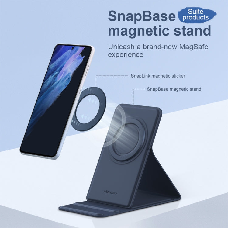NILLKIN Skin-friendly Version Magsafe Ring Magnetic Mobile Phone Holder Set(Purple) - free shipping - PMC TechLife - Order now!