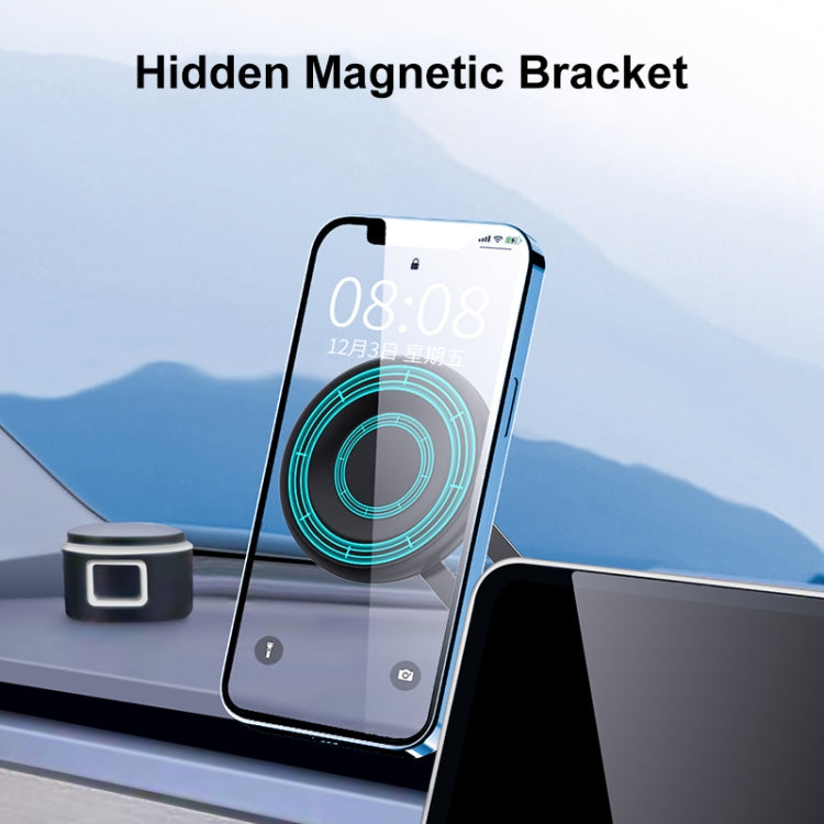 R-JUST HZ19 Car Mobile Phone Magnetic Bracket (Black) - Car Holders by R-JUST | Online Shopping South Africa | PMC Jewellery
