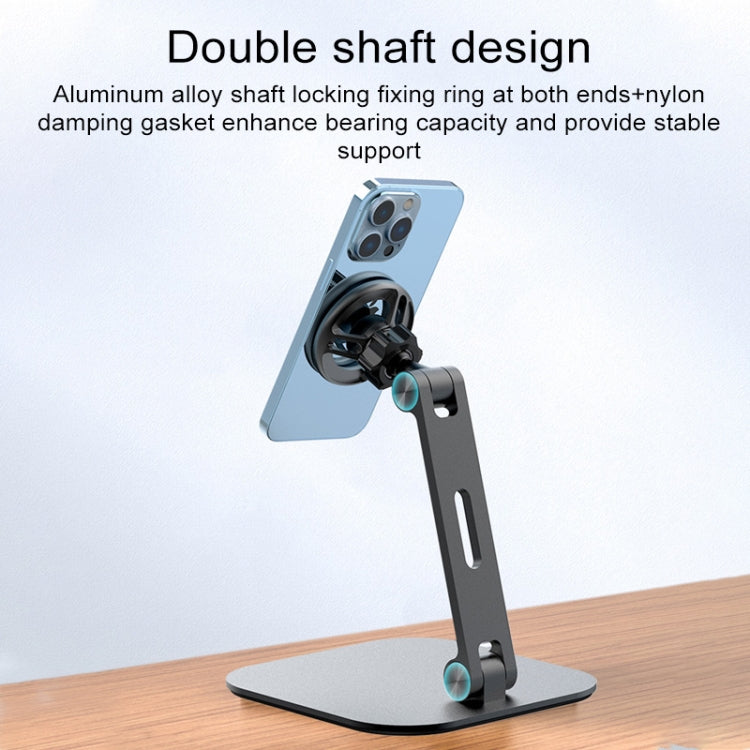 R-JUST HZ28 Magnetic Phone Tablet Aluminum Alloy Desktop Holder - free shipping - PMC TechLife - Order now!