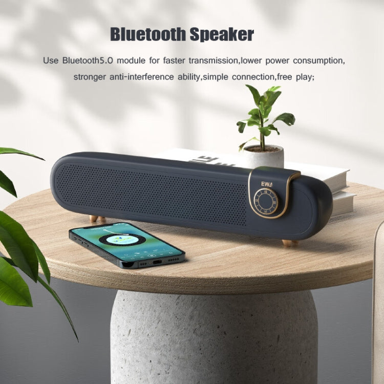 EWA L102 Classic Style Retro Bluetooth Wireless Speaker, Support TF/AUX(Pink) - Desktop Speaker by EWA | Online Shopping South Africa | PMC TechLife | Buy Now Pay Later Mobicred