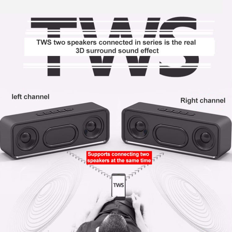 SC211 Pro Outdoor Multi-function Card Wireless Bluetooth Speaker Upgraded Version(Red) - Desktop Speaker by PMC TechLife | Online Shopping South Africa | PMC TechLife