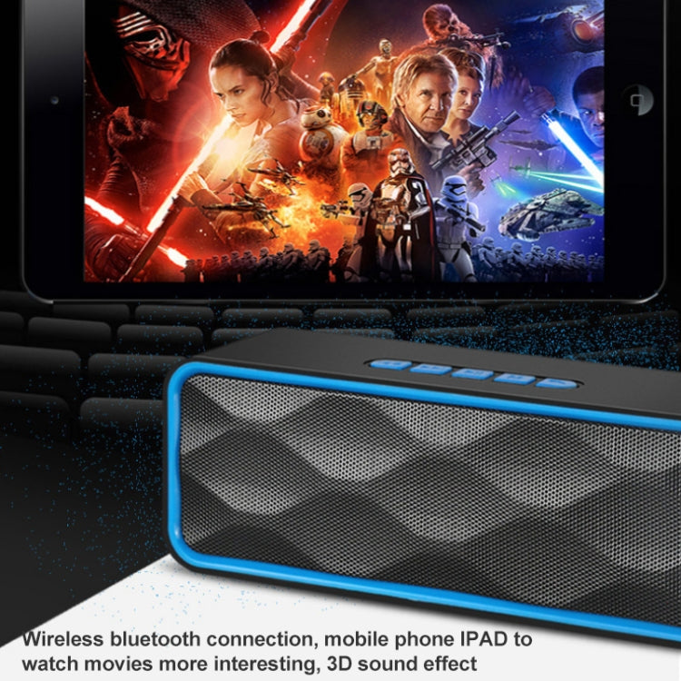 SC211 Pro Outdoor Multi-function Card Wireless Bluetooth Speaker Upgraded Version(Red) - Desktop Speaker by PMC TechLife | Online Shopping South Africa | PMC TechLife