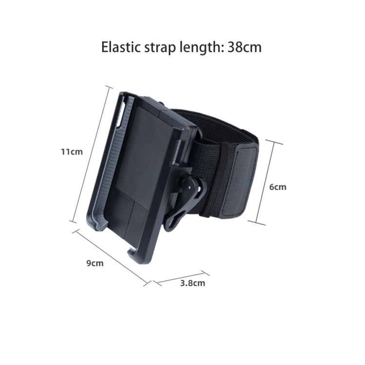 Elastic Wristband Hands Free Phone Holder(Black) - Hand-Sticking Bracket by PMC TechLife | Online Shopping South Africa | PMC TechLife