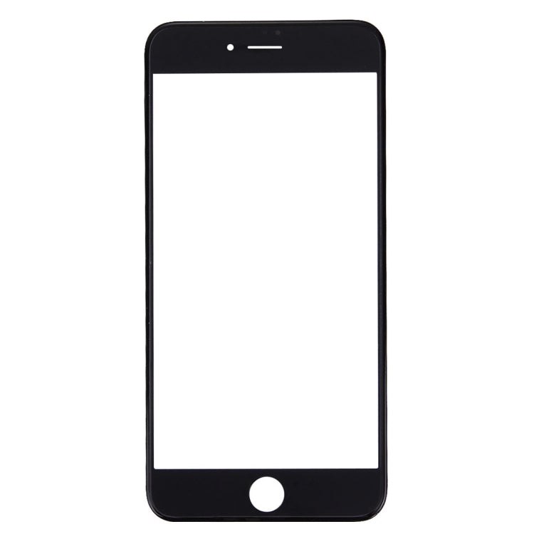 Front Screen Outer Glass Lens with Front LCD Screen Bezel Frame & OCA Optically Clear Adhesive for iPhone 7(Black) - free shipping - PMC TechLife - Order now!