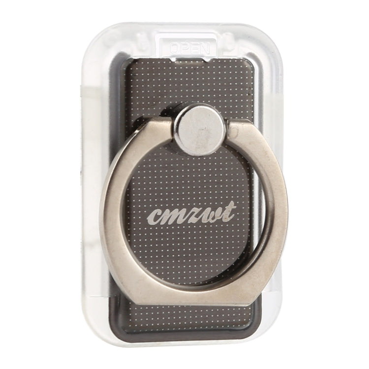 CPS-013 360 Degrees Rotate Freely Removable Magnetic Ring Stand Phone Holder, Support Wireless Charging(Black) - Ring Holder by PMC TechLife | Online Shopping South Africa | PMC TechLife