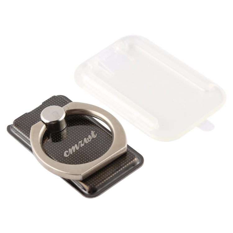 CPS-013 360 Degrees Rotate Freely Removable Magnetic Ring Stand Phone Holder, Support Wireless Charging(Black) - Ring Holder by PMC TechLife | Online Shopping South Africa | PMC TechLife