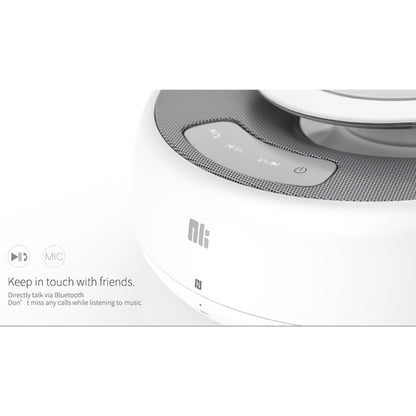 NILLKIN MC2 2-in-1 Qi Fast Wireless Charger Bluetooth Stereo Speakers with Aux Port Connection and NFC Play Music, For iPhone 8/8 Plus/X, Galaxy S8/S7/S6, Note5 Plus Edge and Qi-enabled Smartphone - Desktop Speaker by NILLKIN | Online Shopping South Africa | PMC Jewellery