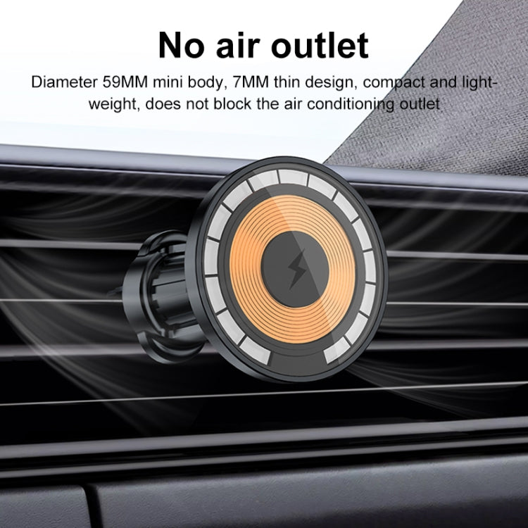 wlons Air Outlet Transparent Magnetic Car Holder - free shipping - PMC TechLife - Order now!