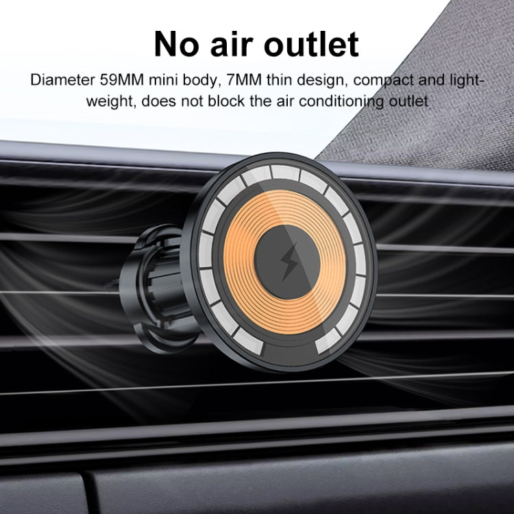 wlons Air Outlet Transparent Magnetic Car Holder - Car Holders by wlons | Online Shopping South Africa | PMC Jewellery