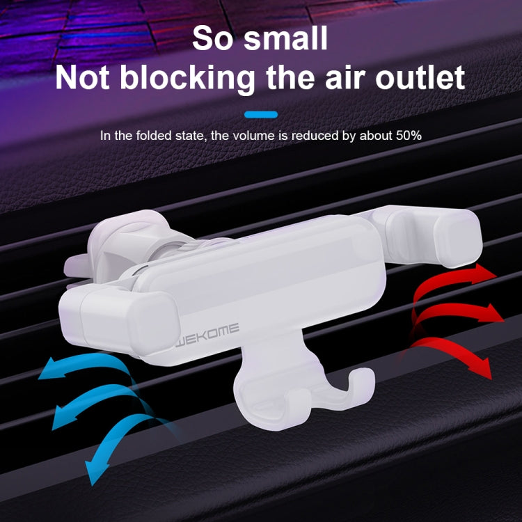 WK WA-S41 iDeal Series Car Gravity Bracket Car Air Outlet FoldingMobile Phone Holder Bracket - Car Holders by WK | Online Shopping South Africa | PMC TechLife