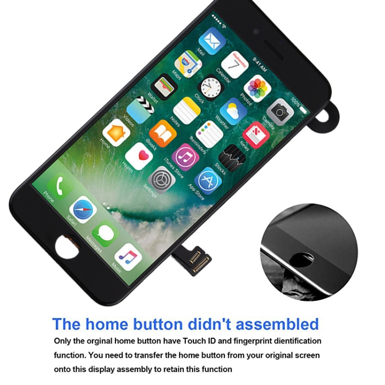 TFT LCD Screen for iPhone 7 Plus with Digitizer Full Assembly include Front Camera (White) - free shipping - PMC TechLife - Order now!