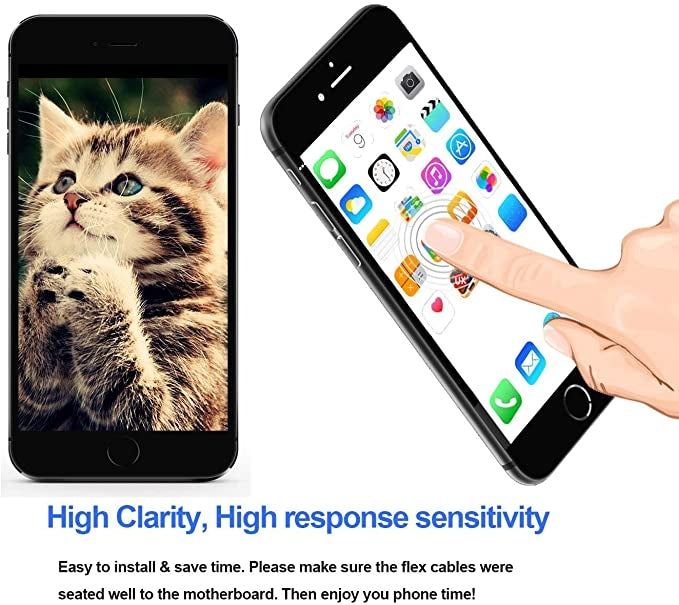 TFT LCD Screen for iPhone 7 Plus with Digitizer Full Assembly include Front Camera (White) - free shipping - PMC TechLife - Order now!